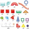 WOOPIE Magnetinės Konstruktoriaus Kaladėlės 3D