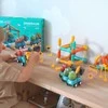 WOOPIE Konstruktoriai Magnetiniai Dinozaurai 84 el.
