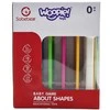 Woopie Baby WOOPIE Žaislas Elastingas Jautrumo Kubas Su Gyvūnais + Barška 7 vnt.