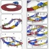 Woopie Magnetinis Automobilių Trasos Komplektas su LED Automobiliu