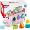 Woopie Muzikinis Automobilis Su Sorteriu Ir Xylophone Rožinis
