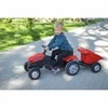 Woopie Pedalinė Traktorius Farmer GoTrac MAXI su Priekaba