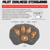 Woopie RC Robotas Dinozauras Stegozauras su nuotolinio valdymo funkcija