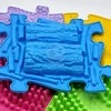Woopie Sensoryinė Ortopedinė Puzzle Kilimėlis 5 el.