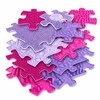 Woopie Sensoryinė Ortopedinė Puzzle Kiliminė 11 el. - Rožinė/Violetinė