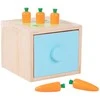 WOOPIE Žaislai Medinė Edukacinė Dėžutė Montessori