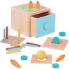 WOOPIE Žaislai Medinė Edukacinė Dėžutė Montessori