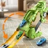 Woopie Žaislinis rinkinys: Dinosaūras ir automobilių trasa