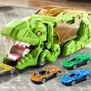 Woopie Žaislinis rinkinys: Dinosaūras ir automobilių trasa