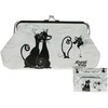 Carmani Didelė piniginė Crazy Cats 20x10x1cm