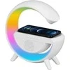3in1 5W Garso kolonėlė su RGB apšvietimu ir belaidžiu įkrovimu