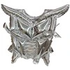 Armor theme pripučiamų šarvų rinkinys, sidabrinė spalva
