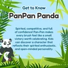 Dantų šepetėlis Brush-baby ŠEPETĖLIS BABY_Wild Ones szczoteczka soniczna vaikams 0-10 Panda