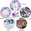Macaron Pastel balionų rinkinys šventėms (164pcs)