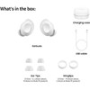 Ausinės Samsung Galaxy Buds FE SM-R400NZW BT Baltas
