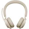 Ausinės Jabra Evolve2 65 MS Stereo USB-C rusvai gelsvas
