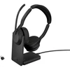 Ausinės su stovu Jabra Evolve2 55 Link380c UC Stereo