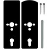 Elektromechaninių spynų tvirtinimo elementų rinkinys ELW-06B9 / ELW-07B9