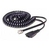 Laidas Jabra QD RJ45 Coiled 0,5-2 m