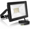 LED lempa 10W 4000K 187835 (juodos spalvos)
