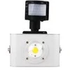 LED lempa su jutikliu 10W COB 004223