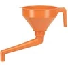 Piltuvėlis PRESSOL su filtru, 160 mm, 1,2 l, kampiniu snapeliu