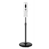 Teleskopinis stovas D1300 dozatoriams D1300-STC juodas