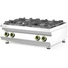 4 degiklių stalinė dujinė viryklė Kitchen Line 2x 6kW 2x 3,5kW Hendi 227381