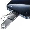 Acefast J7 USB-A - USB-C adapteris - pilkas
