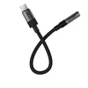 Acefast J12 USB-C to 3.5mm mini jack adapter - juodas