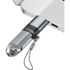 Acefast J8 USB-C - USB-A adapteris - pilkas