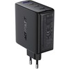 Įkroviklis Acefast A94 100W GaN 3xUSB-C/USB-A juodas