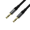 Acefast J10 AUX cable mini jack 3.5mm 1m - juodas