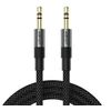 Acefast J10 AUX cable mini jack 3.5mm 1m - juodas