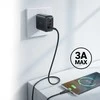 USB į USB-C Acefast C3-04 kabelis, 1.2 m (baltas)