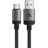 „Acefast C20-04“ USB-A – USB-C kabelis 480 Mb/s 3A 1,2 m – Juodas