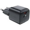 Acefast A73 Mini PD 20W GaN USB-C laidinis įkroviklis – juodos spalvos