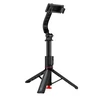 Acefast Selfie stick su automatycznym statywem i pultu Bluetooth 1.05 m - juoda