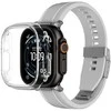 AmazingThing Minimal Protective dėklas skirtas Apple Watch UItra 3 49mm – Transparent
