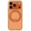 „AmazingThing Titan Pro Spin“ dėklas, skirtas „iPhone 17 Pro“, suderinamas su „MagSafe“ - oranžinis