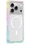 AmazingThing Omni dėklas skirtas Apple iPhone 17 Pro Max suderinamas su MagSafe – skaidrus-rainbow