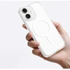 AmazingThing Minimal Mag dėklas su Magnetic Ring skirtas Apple iPhone 16 – skaidrus
