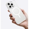 AmazingThing Minimal Mag dėklas with Magnetic Ring skirtas Apple iPhone 16 Pro – skaidrus