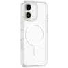 AmazingThing Minimal Mag dėklas su Magnetic Ring skirtas Apple iPhone 16 – skaidrus