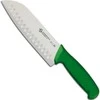 Ambrogio Sanelli Santoku peilis su rutuliniu šlifavimu SUPRA COLORE HACCP 180/310 mm - žalias