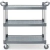 Amer Box Padavėjo aptarnavimo vežimėlis iki 150 kg, 3 lentynų, 842x486 mm