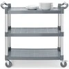 Amer Box Padavėjo aptarnavimo vežimėlis iki 150 kg, 3 lentynų, 842x486 mm