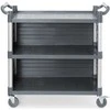 Amer Box Padavėjo aptarnavimo vežimėlis su šoninėmis panelėmis iki 150 kg, 3 lentynų, 842x486 mm