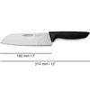 Arcos Santoku peilis su rutuliniu šlifuokliu NIZA, ilgis 180/314 mm
