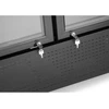 Arktic 2 durų baro šaldytuvas su apšviestu skydeliu 512 l 510 W
